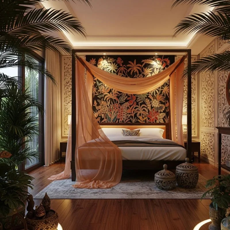 Amenajarea dormitorului in stil asiatic – idei si recomandari Exotique