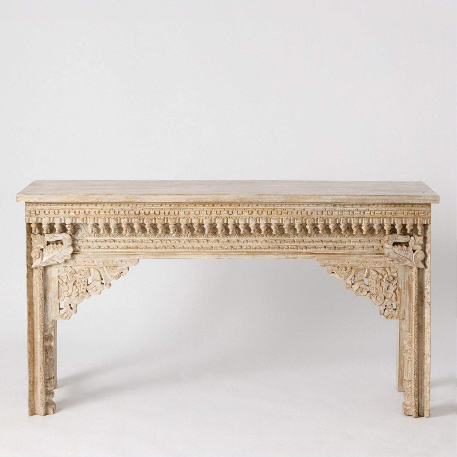 Consola Indiana din Lemn Masiv