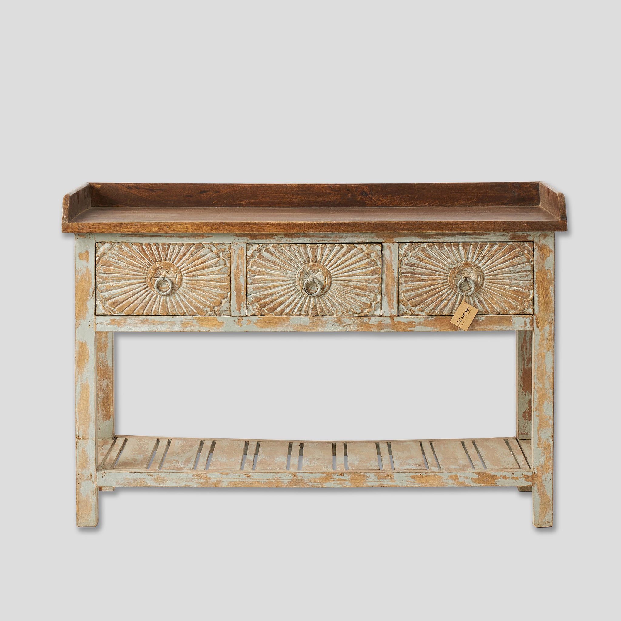 Consola cu Sertare Sculptate