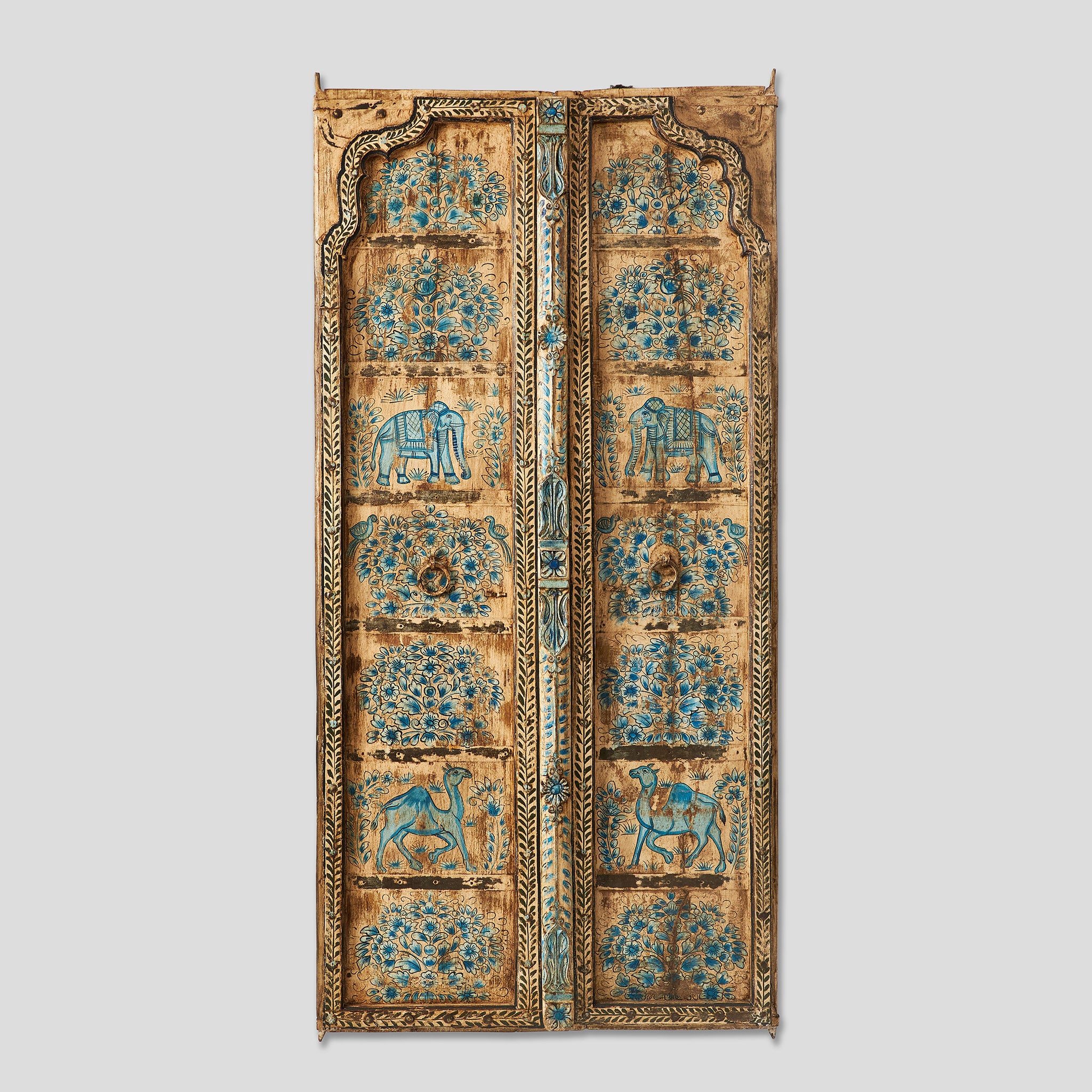 Panou Decorativ Pictat cu Fauna Indiana