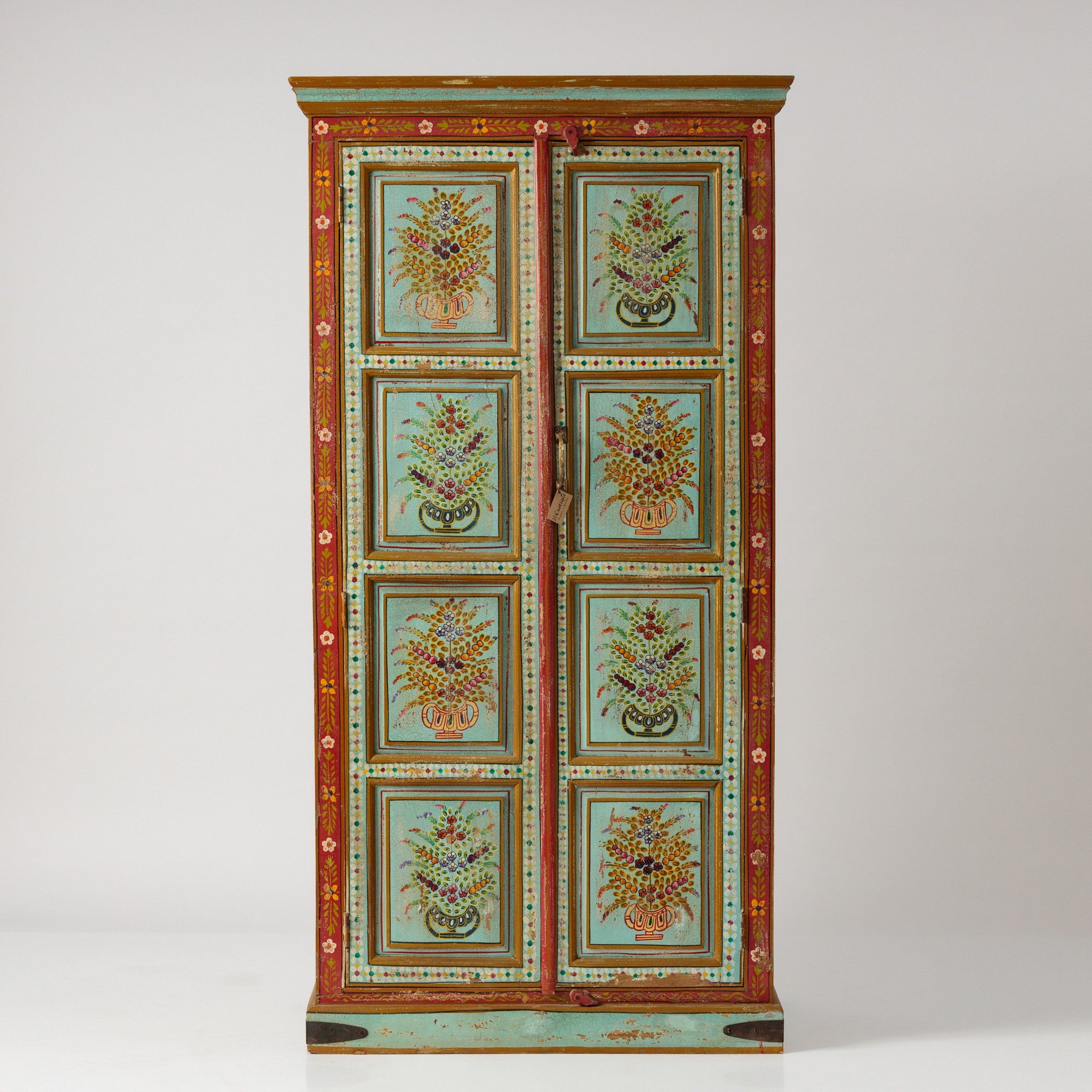 Dulap din Lemn de Mango Pictat Manual