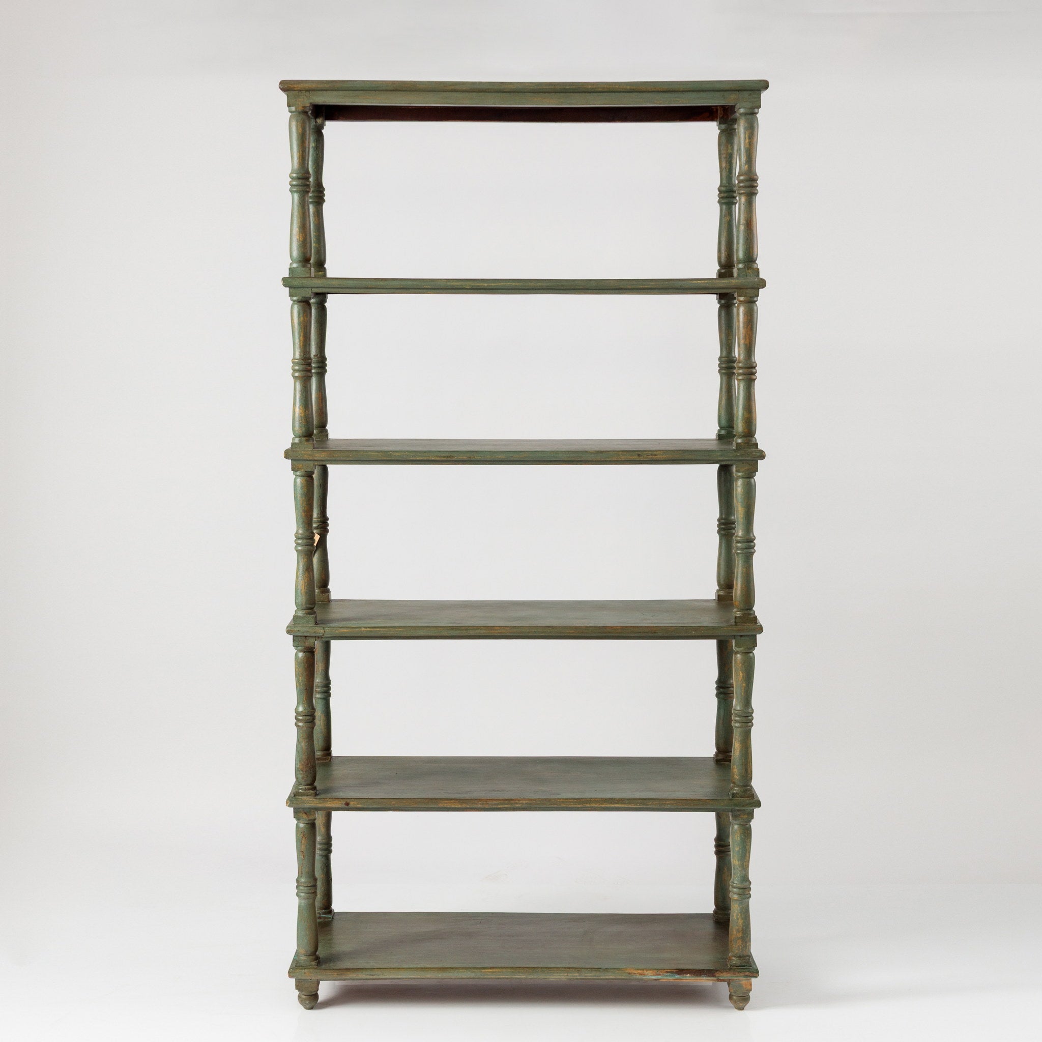 Biblioteca din Lemn de Mango