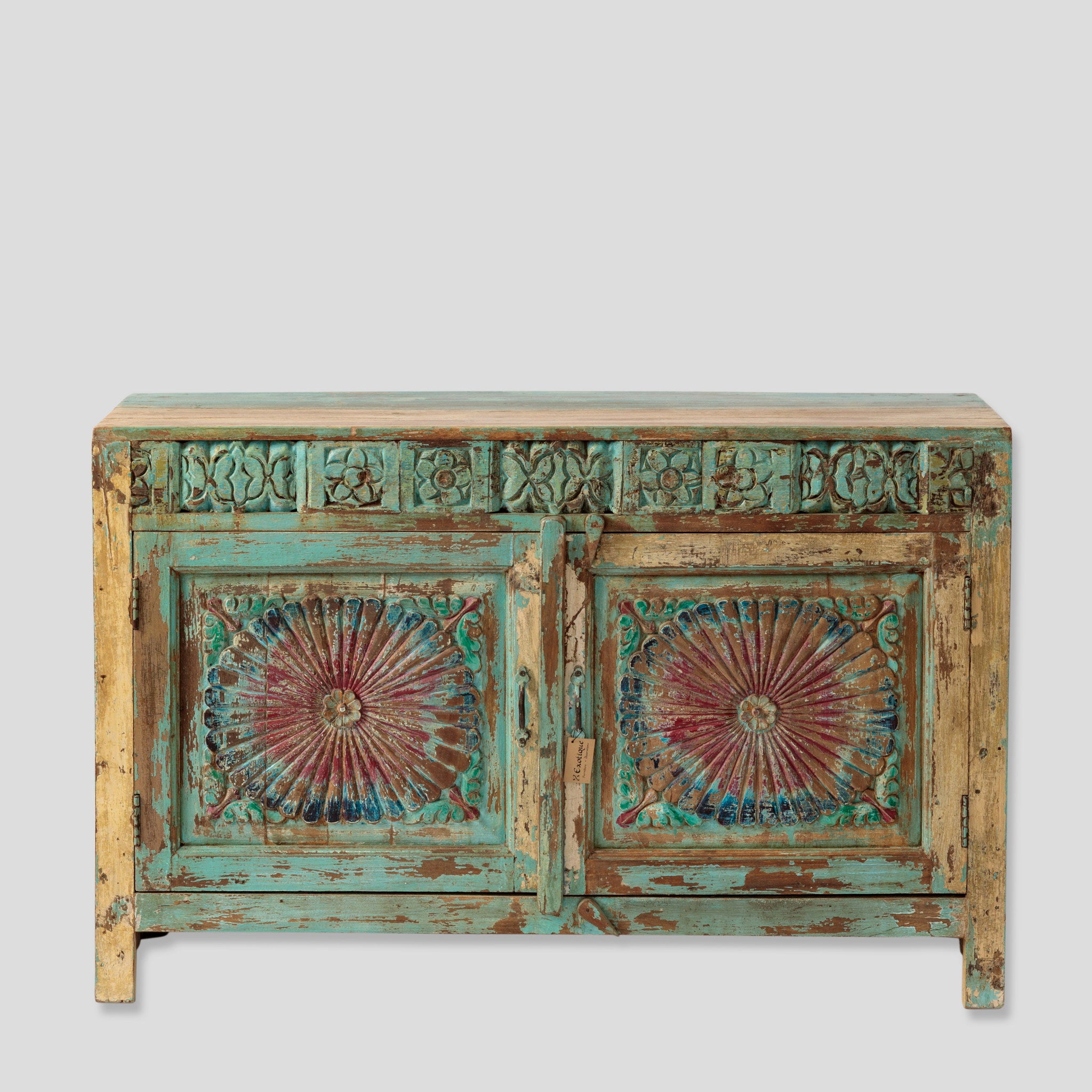 Comoda din Lemn Pictata Manual