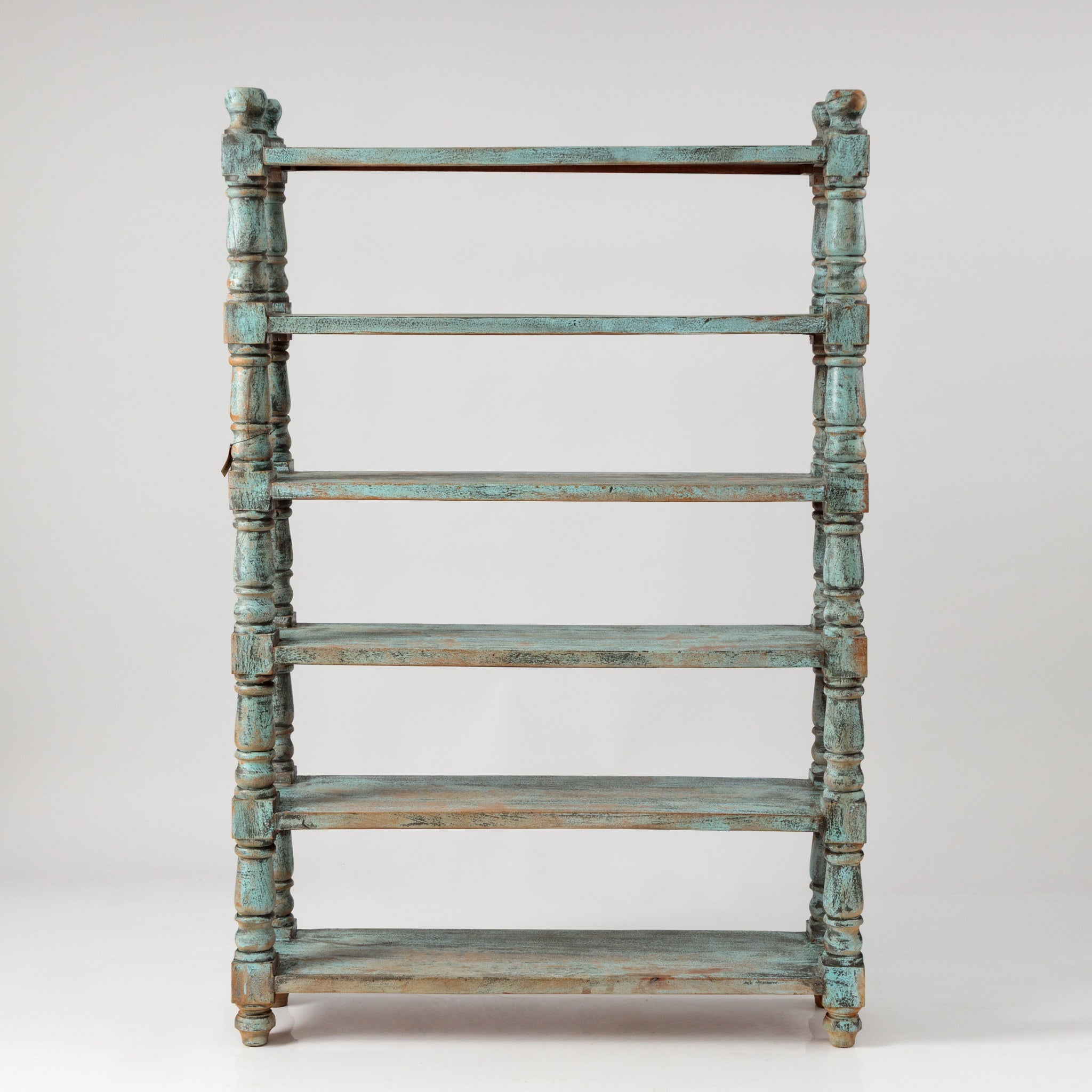 Biblioteca din Lemn cu 5 Rafturi