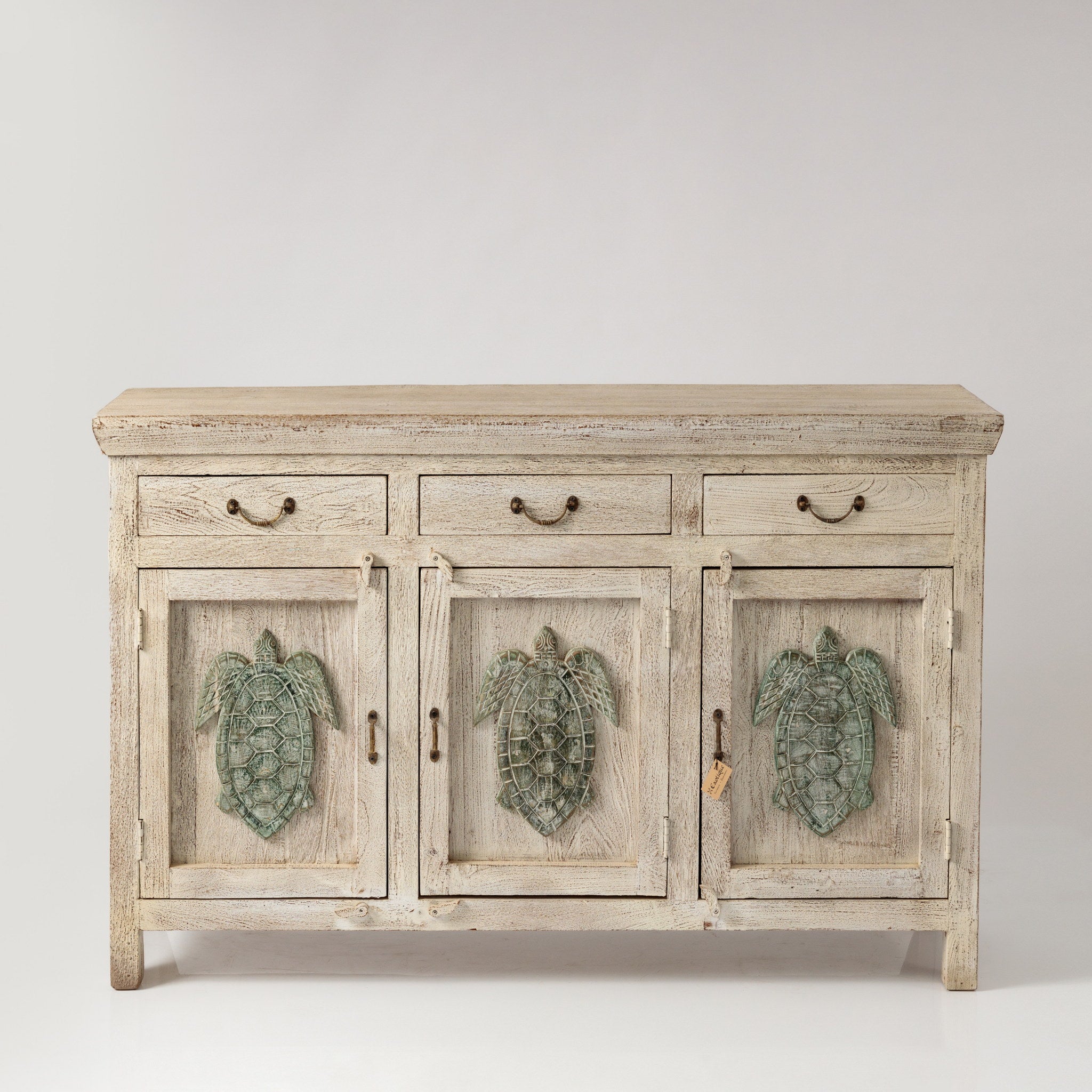 Comoda din Lemn de Mango cu Testoase