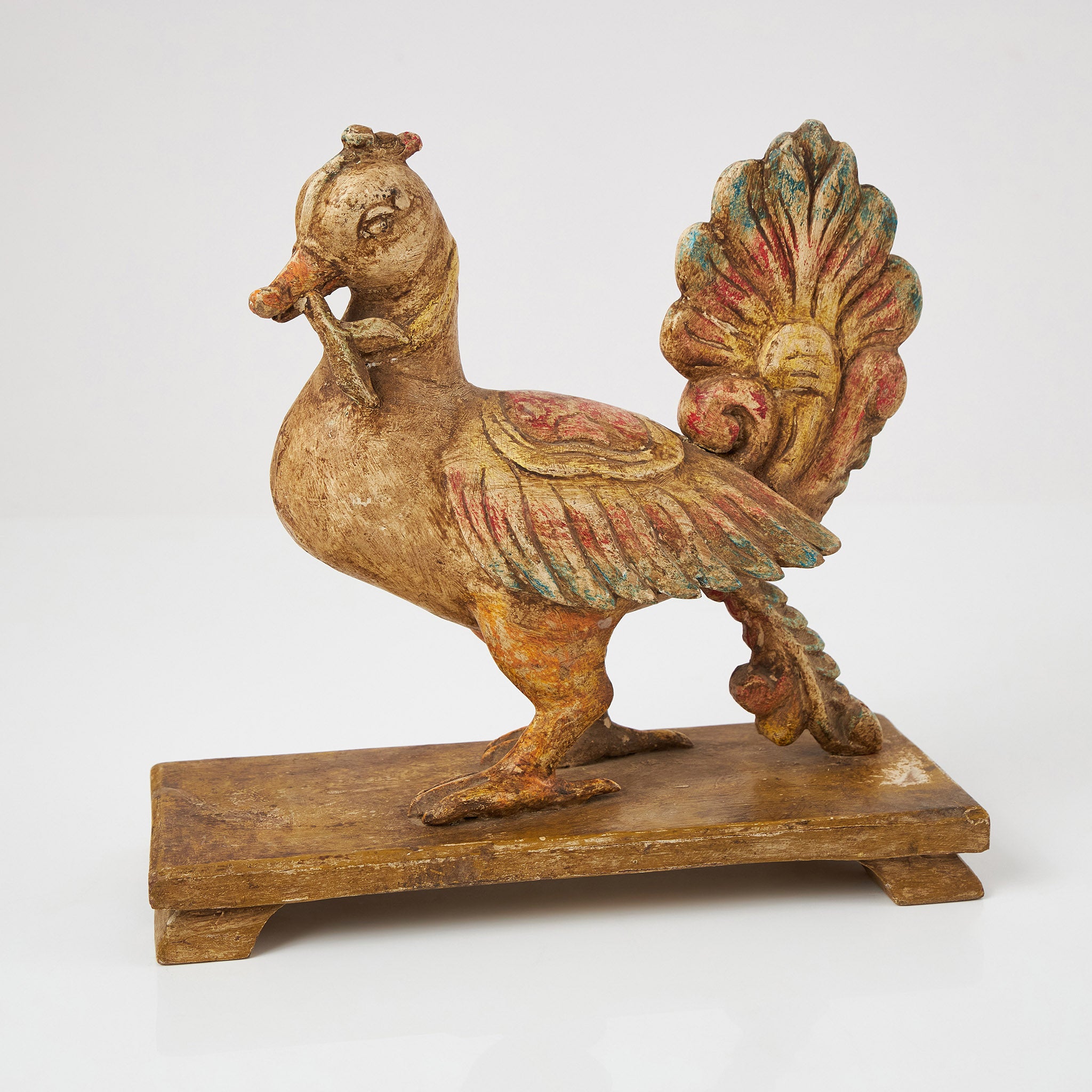 Pasare Decorativa Sculptata