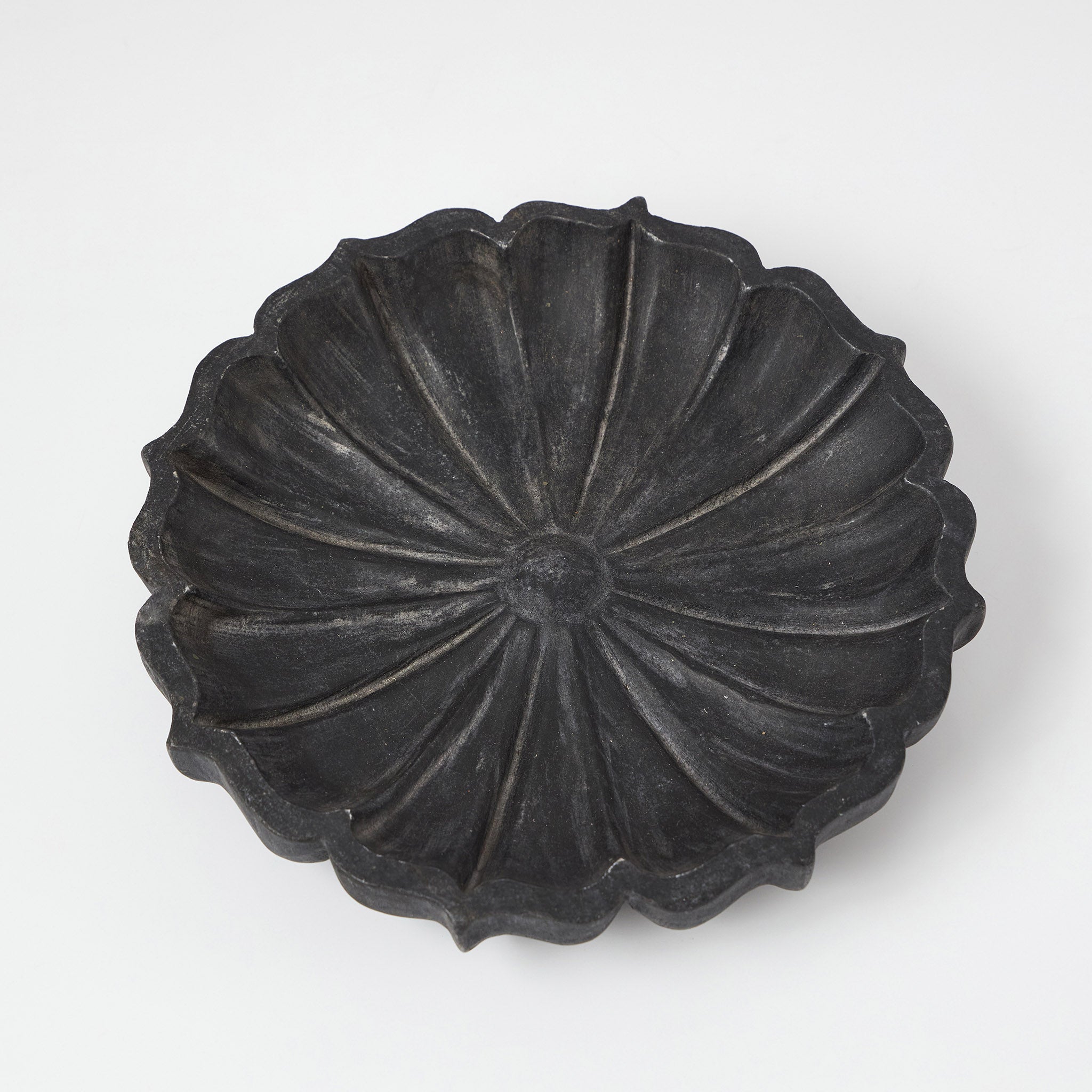 Tava Decorativa din Marmura Neagra