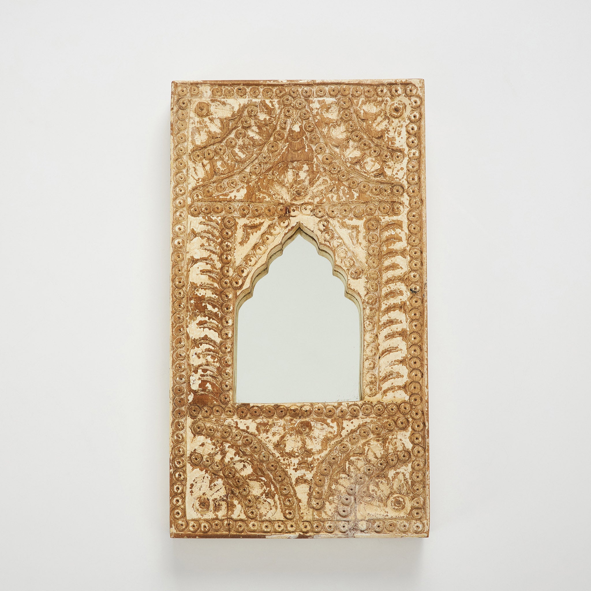 Oglinda cu Rama din Lemn Sculptat