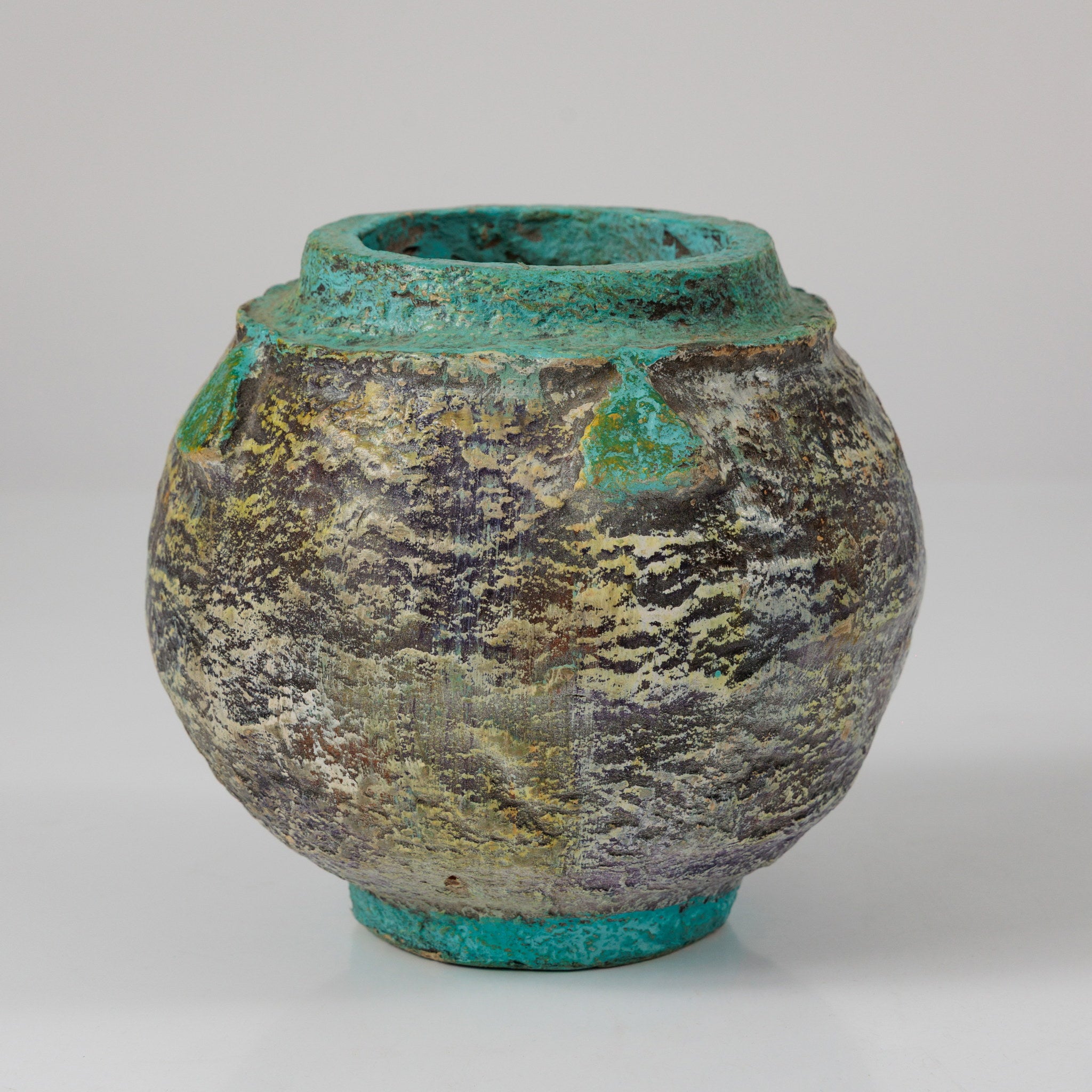 Vas Decorativ din Papier - Mache