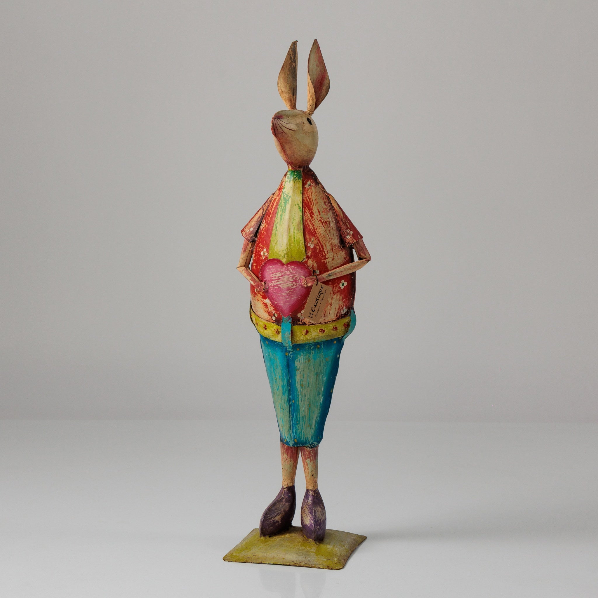 Iepuras Decorativ din Metal