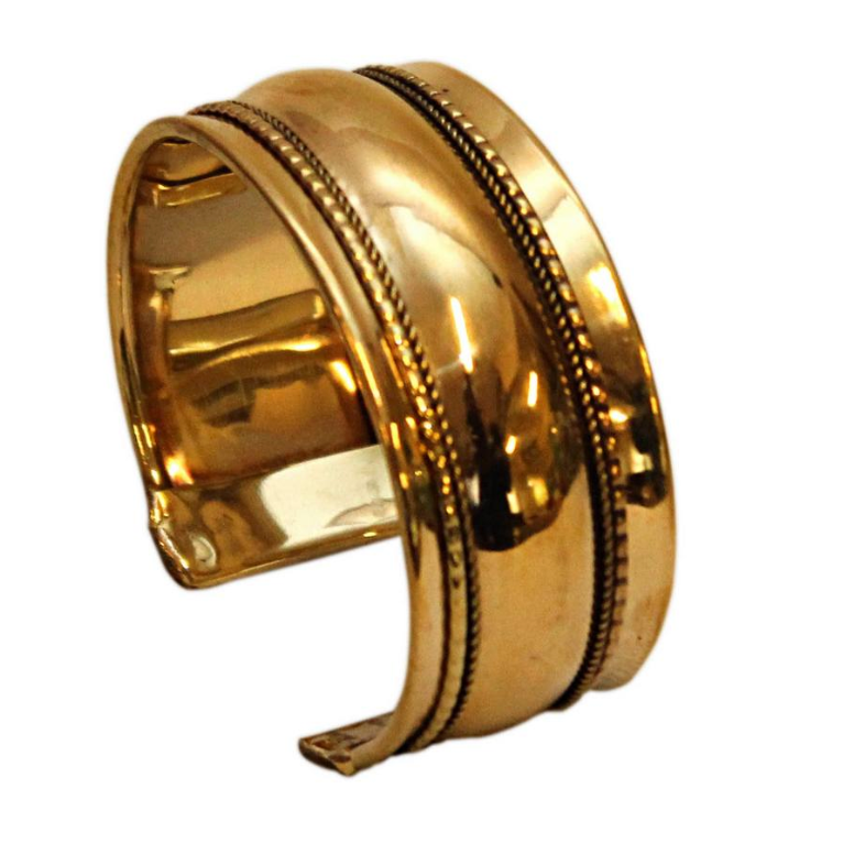 Indian Brass Bracelet - C