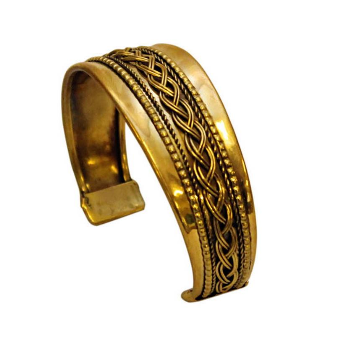 Indian Brass Bracelet - D