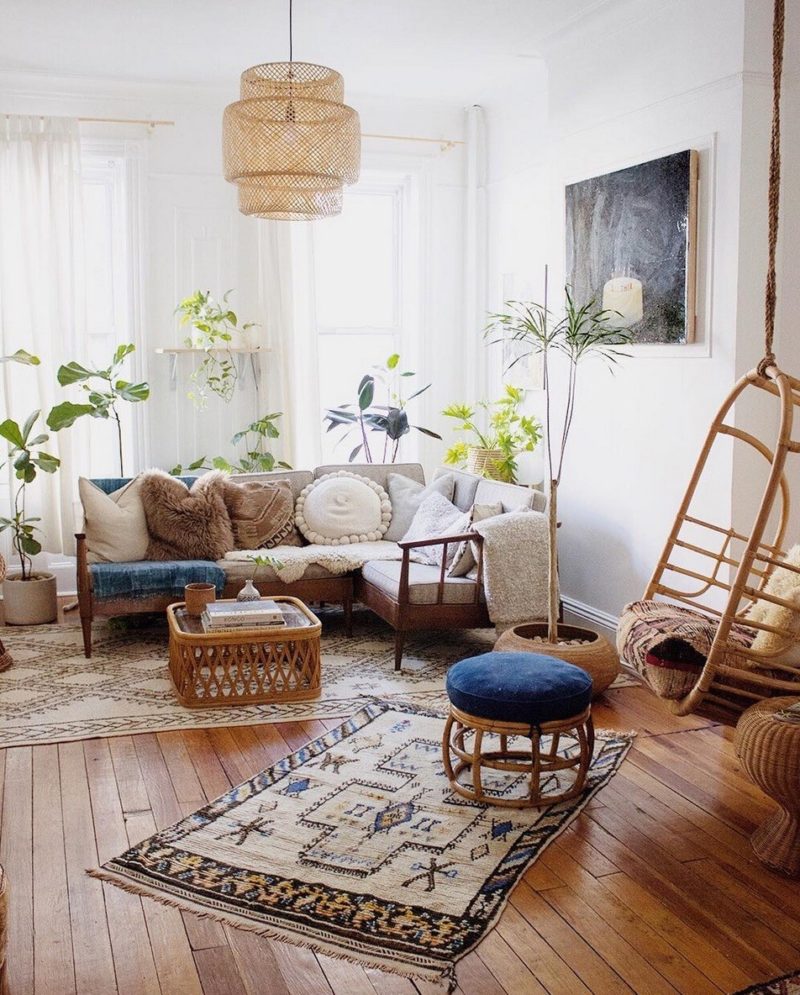 Stilul Boho Chic în amenajările interioare