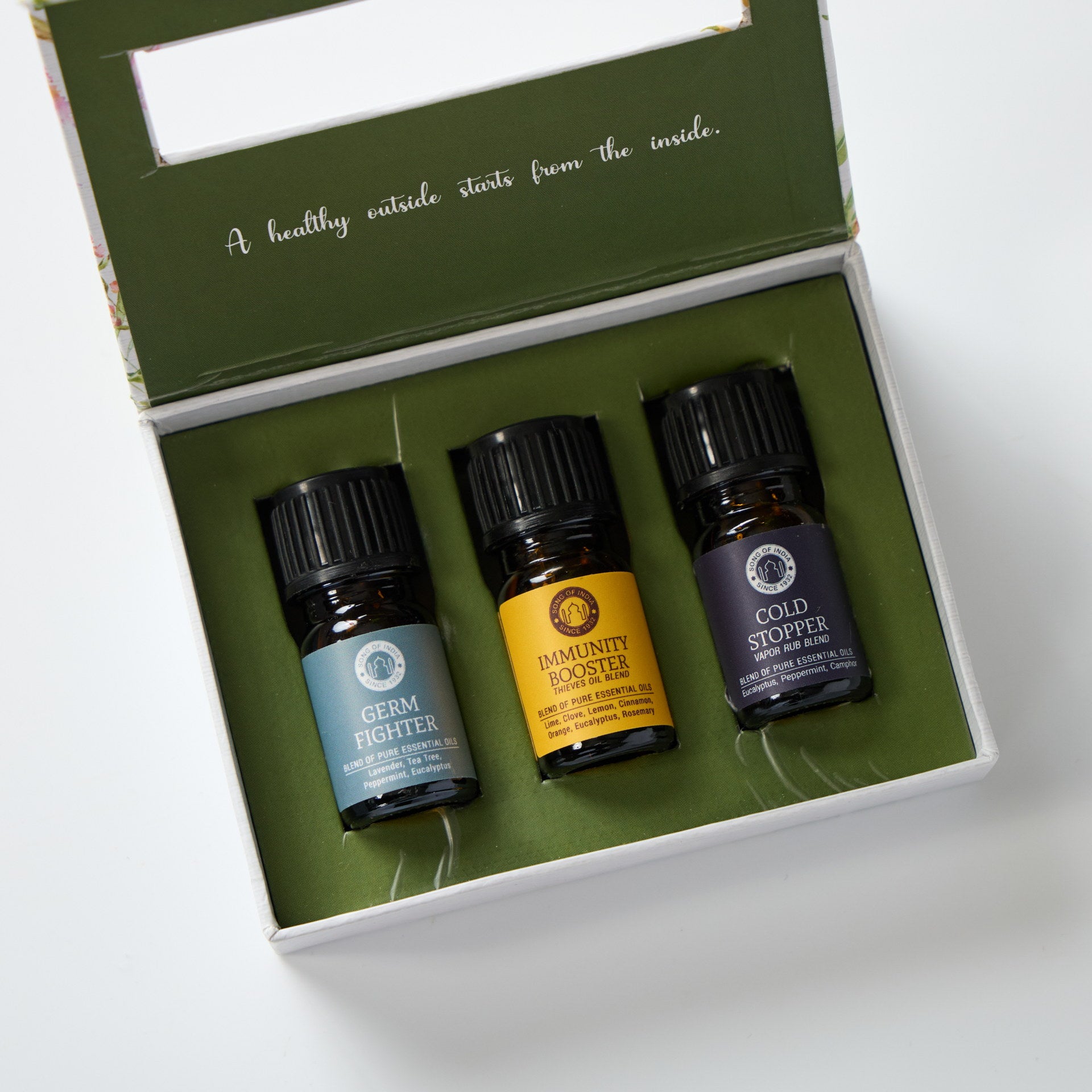 Set 3 uleiuri esentiale Wellness 100% pure – pentru imunitate si stare de bine