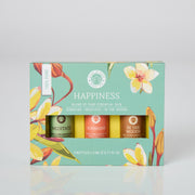 Set 3 uleiuri esentiale Happiness 100% pure – pentru relaxare si stare de bine