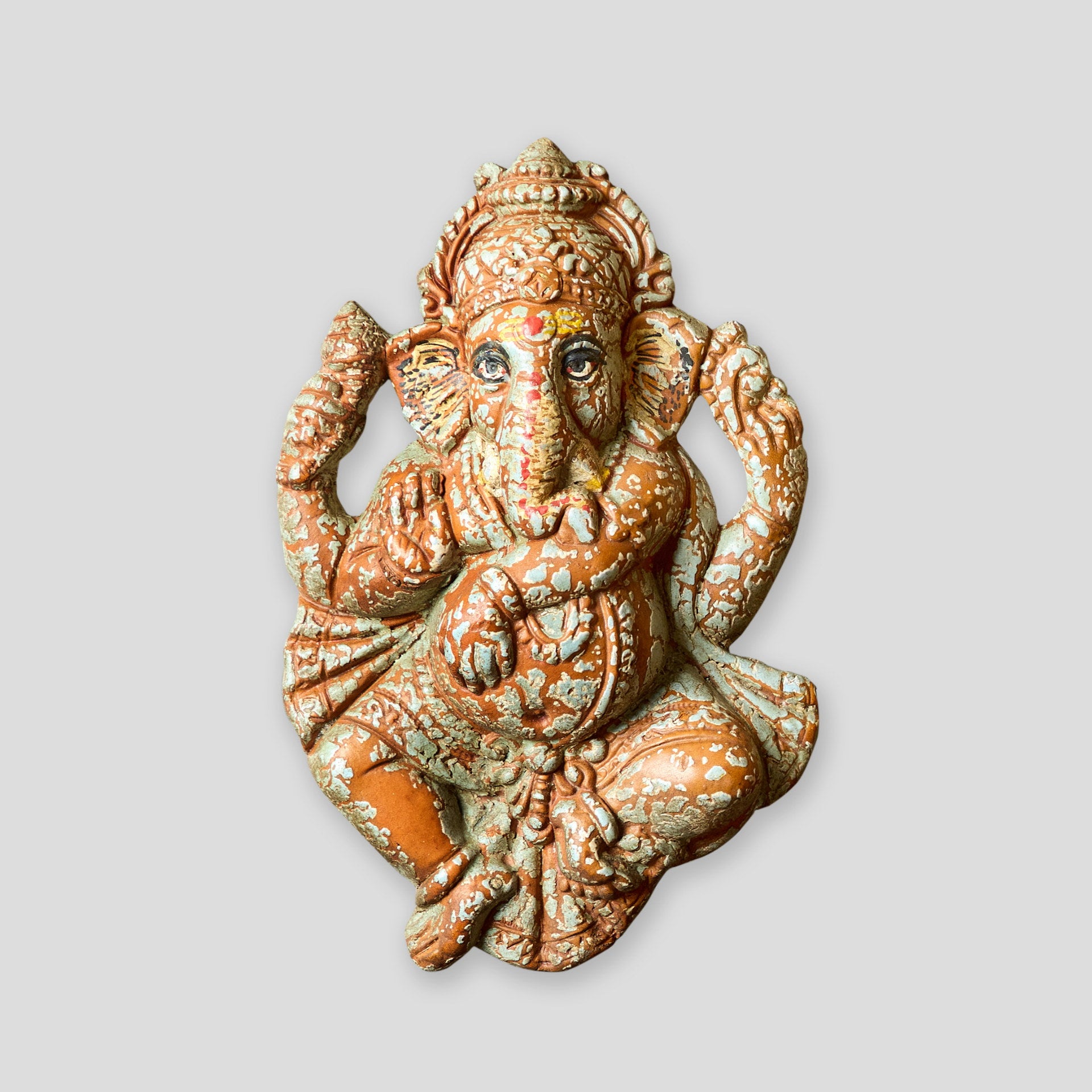 Masca de ceramica cu tematica indiana - decoratiuni