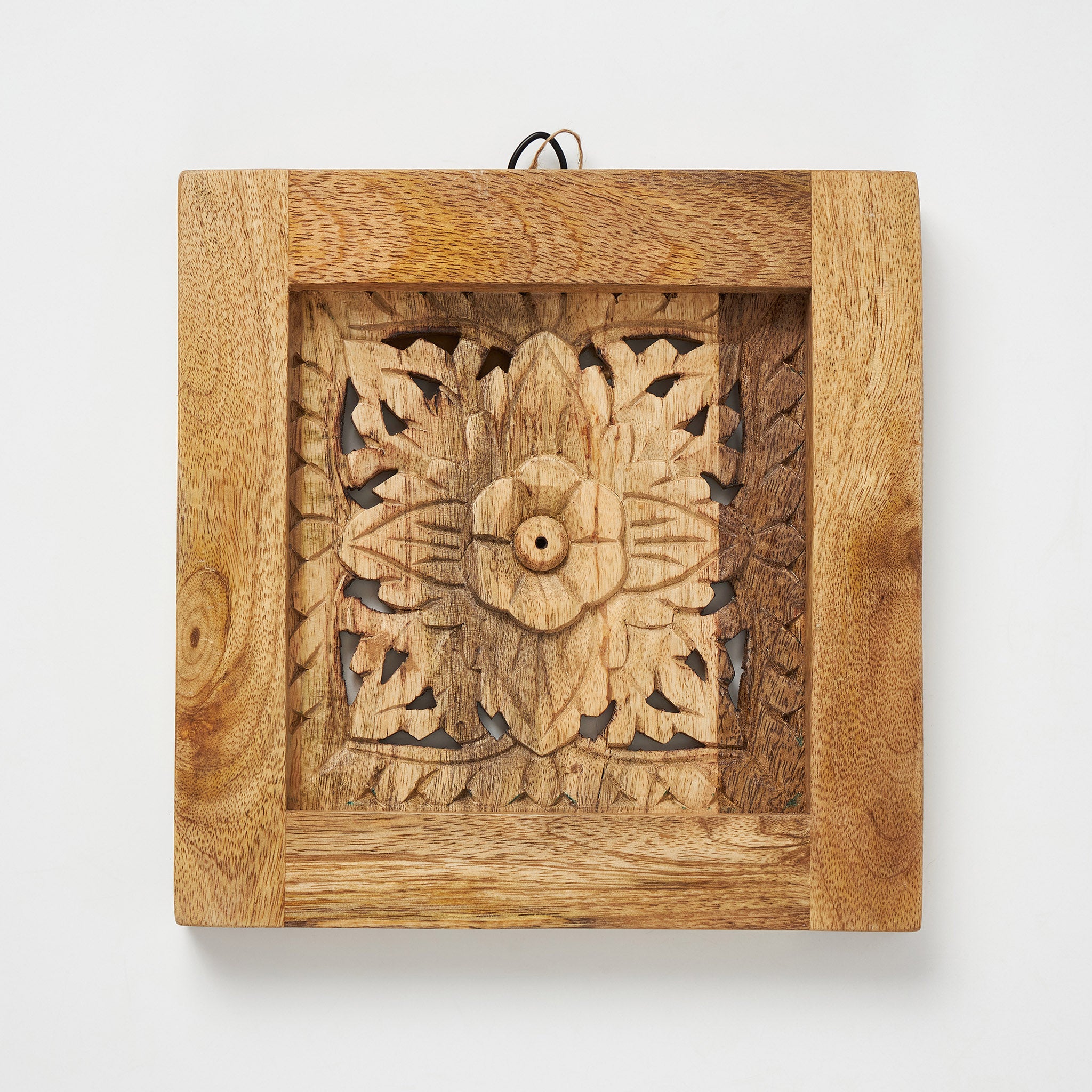 Panou Decorativ Sculptat cu Motiv Floral