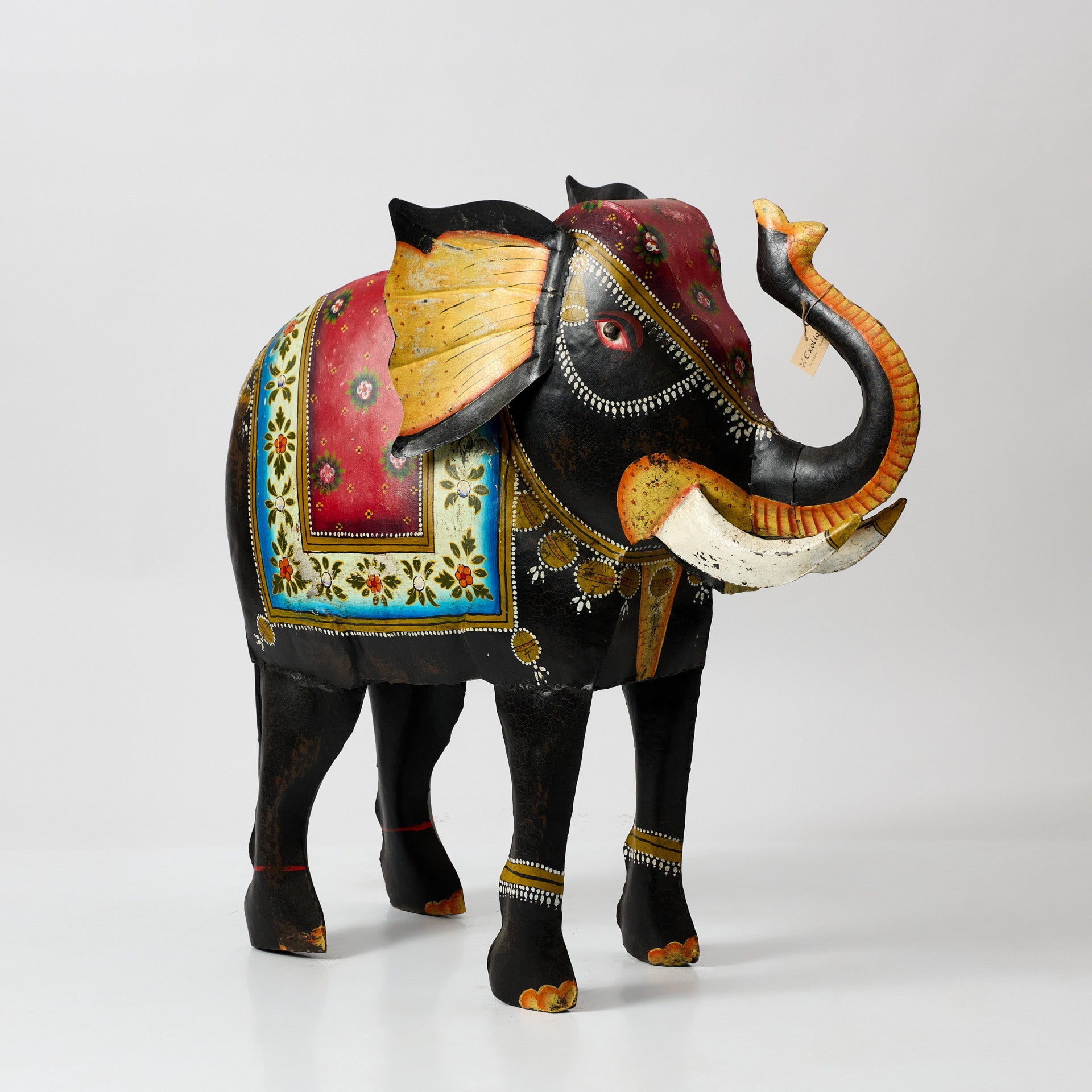 Elefant Decorativ Pictat