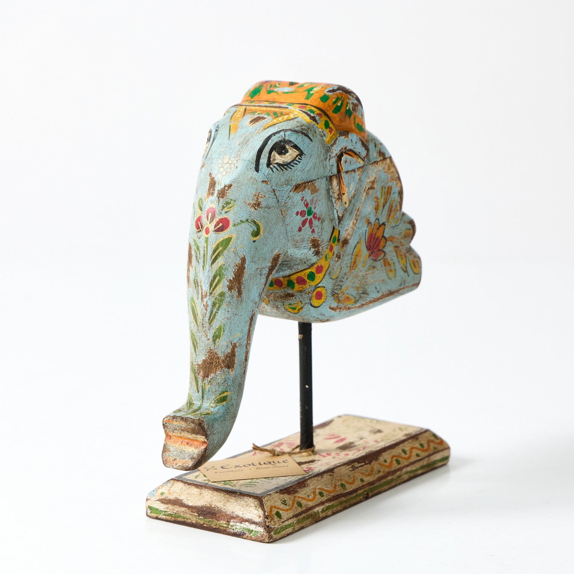 Elefant Decorativ din Lemn
