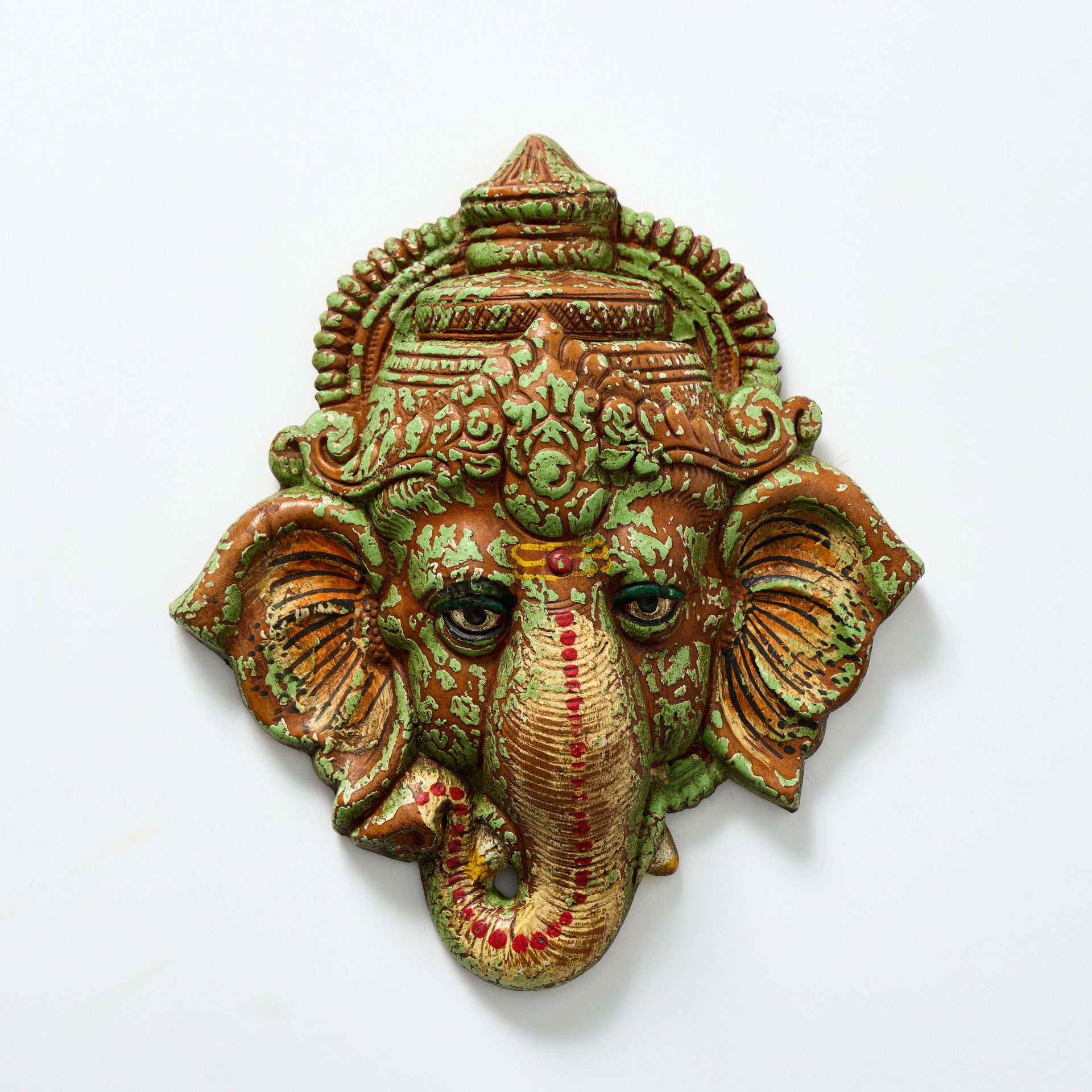 Masca de ceramica cu tematica indiana - decoratiuni