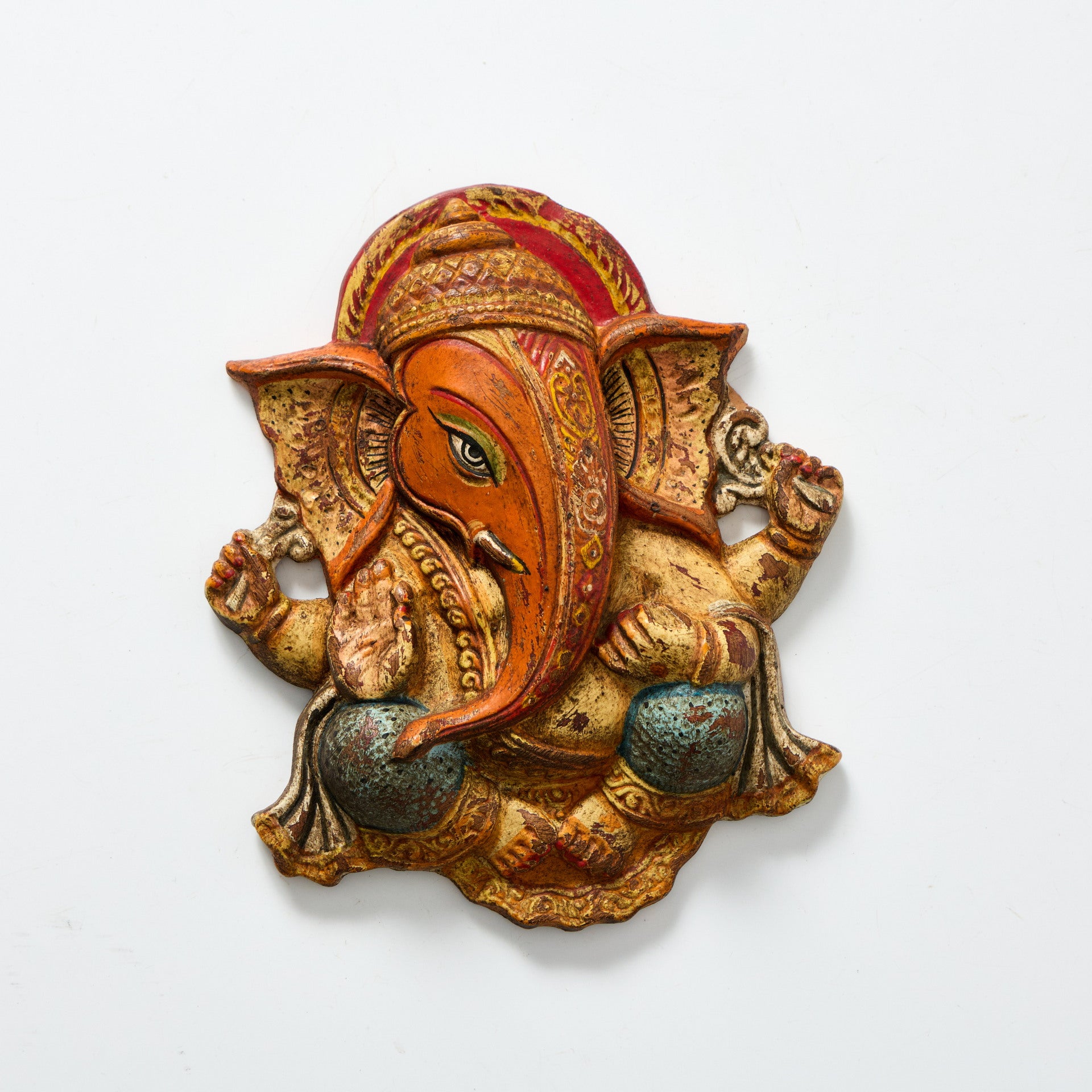 Masca de ceramica cu tematica indiana - decoratiuni