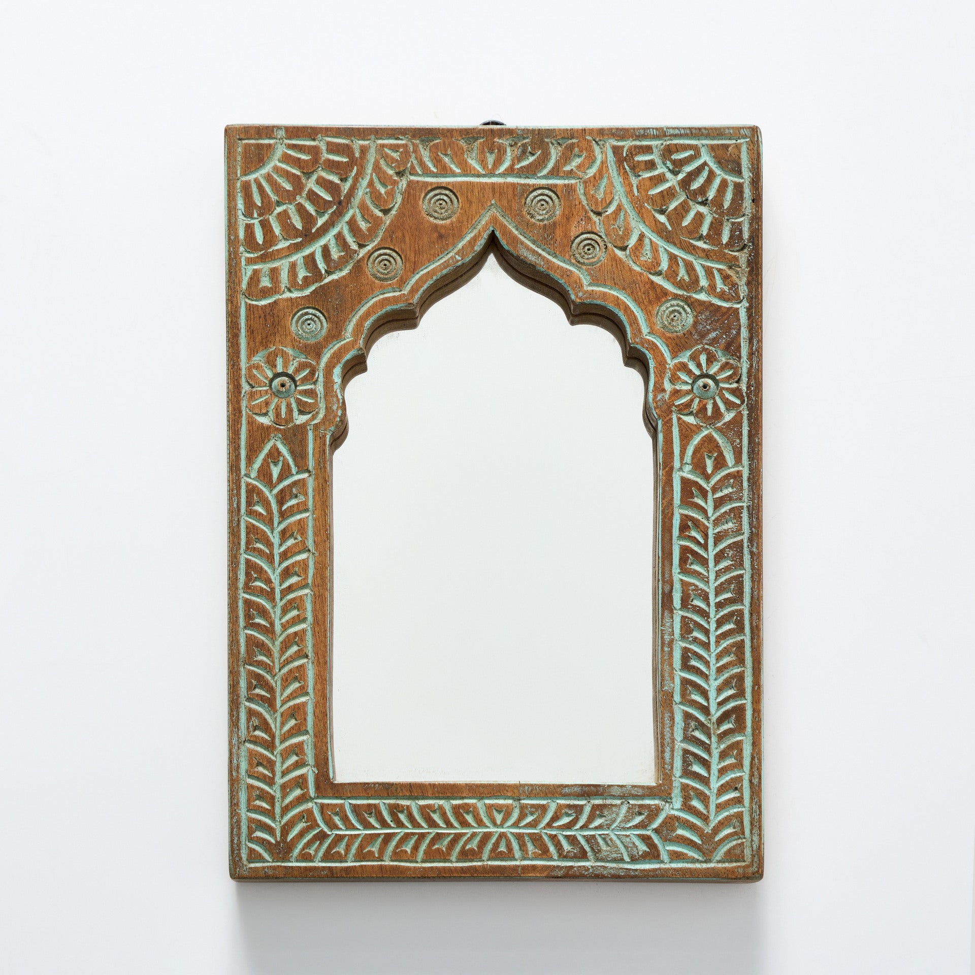 Oglinda cu Rama Decorativa din Lemn