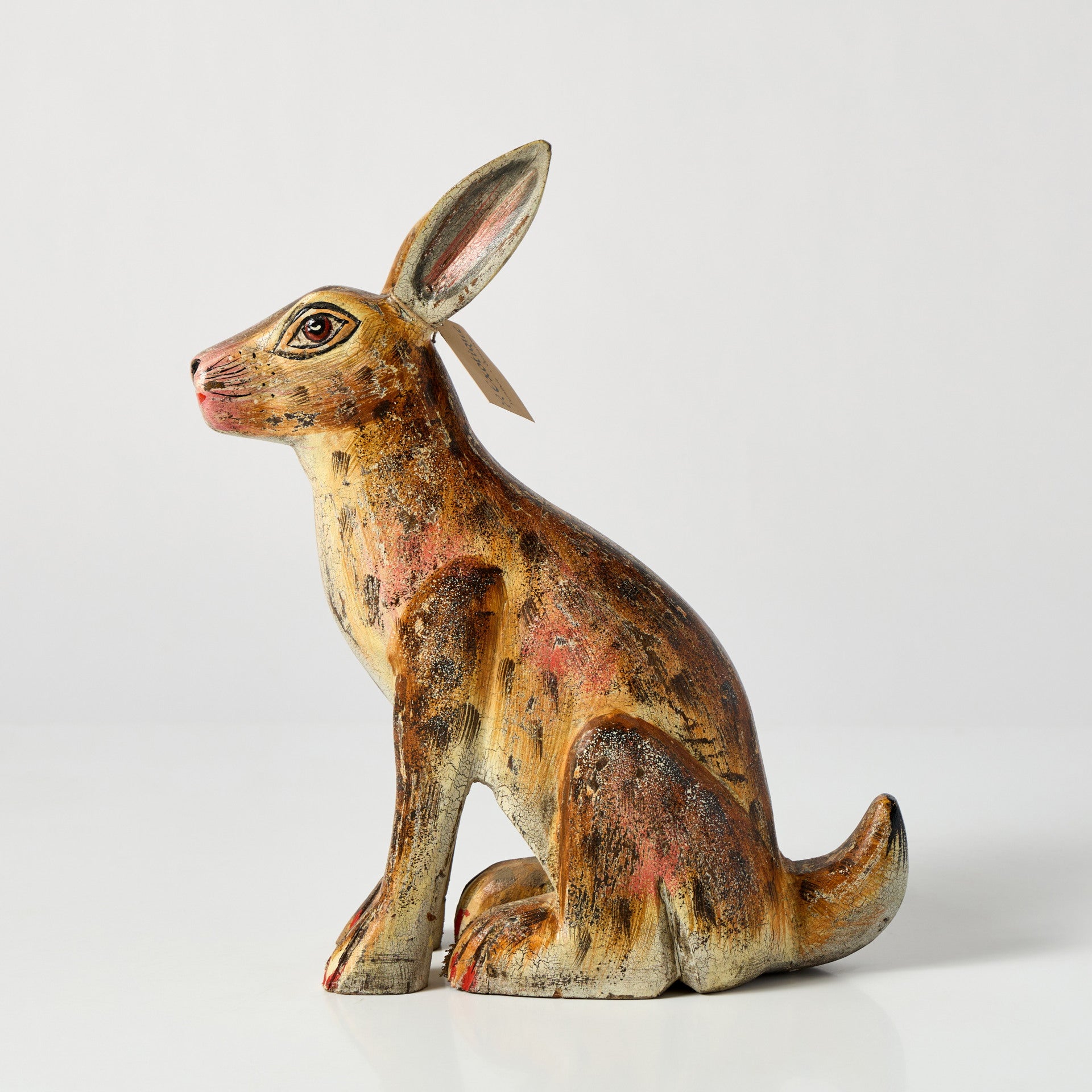 Iepuras Decorativ din Lemn