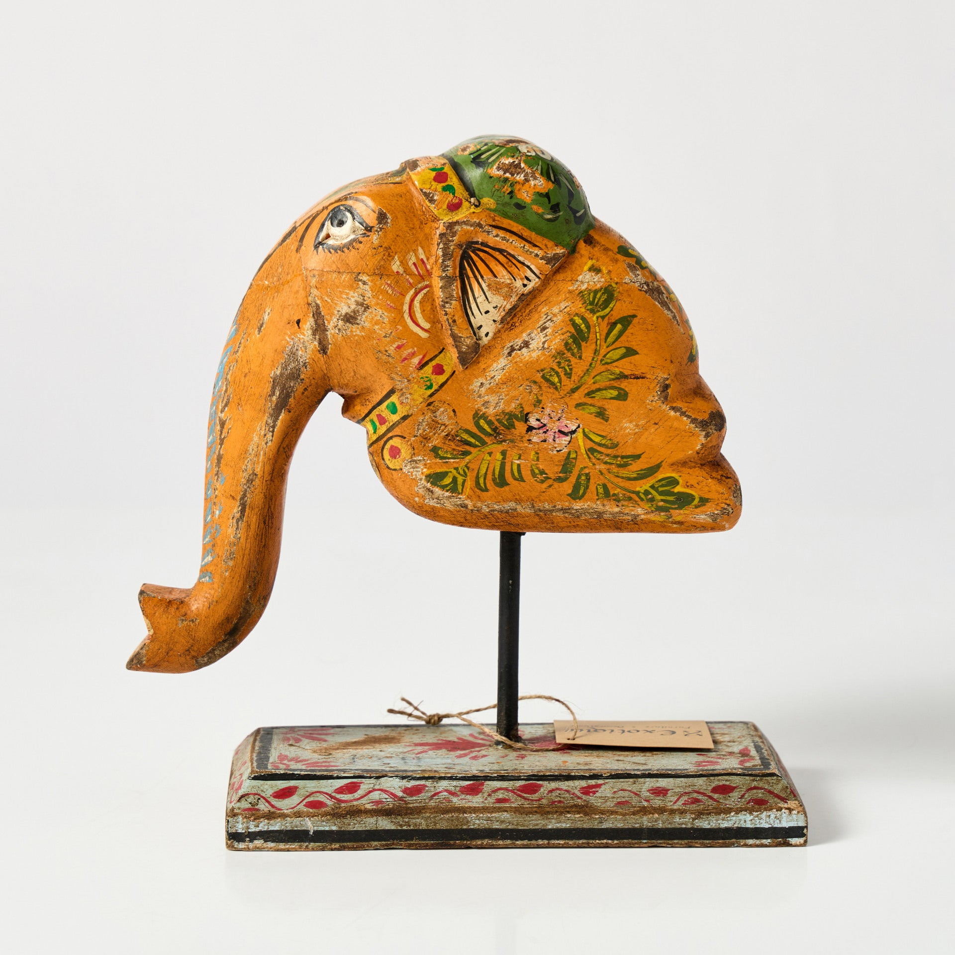 Elefant Decorativ din Lemn