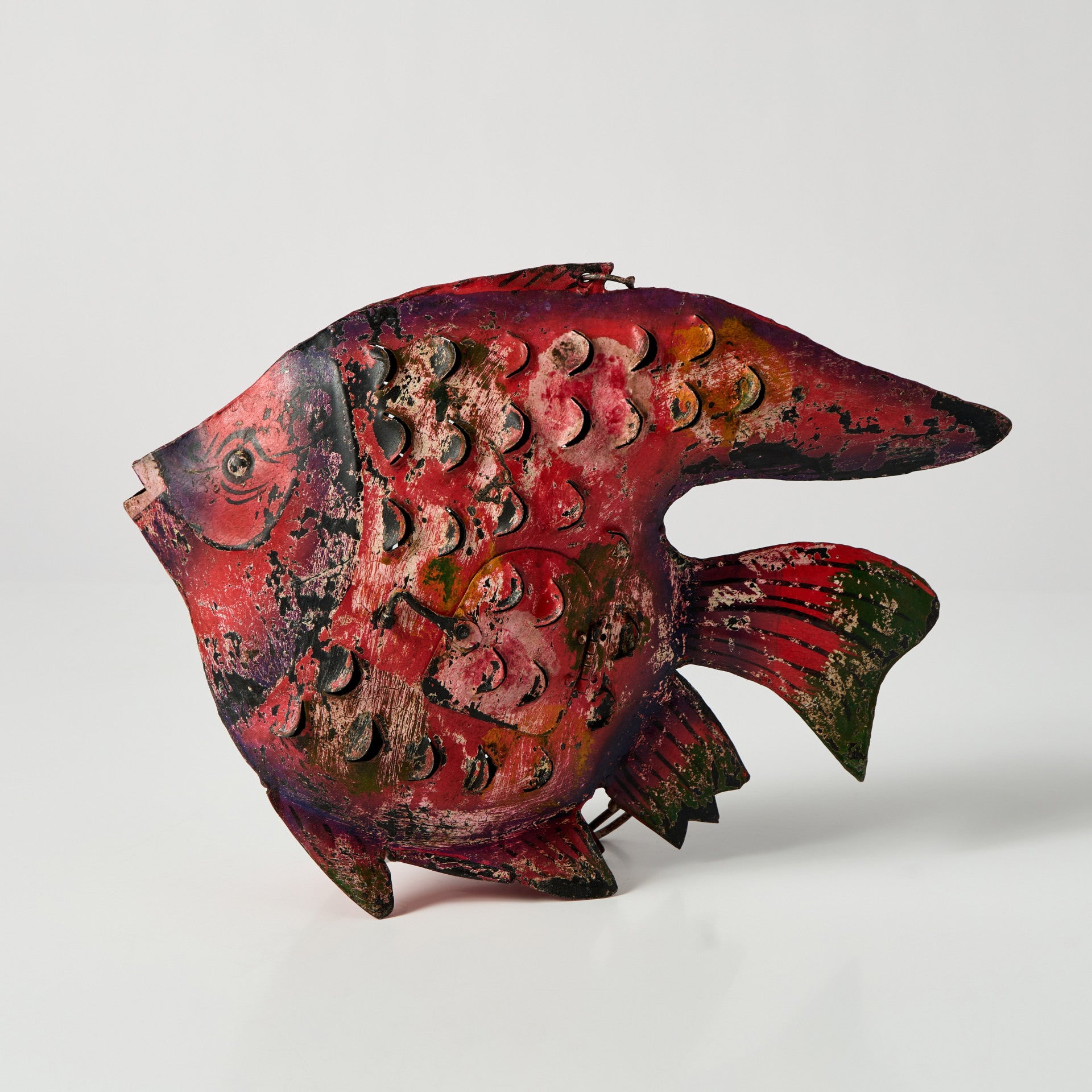 Peste Decorativ cu Suport de Lumanare