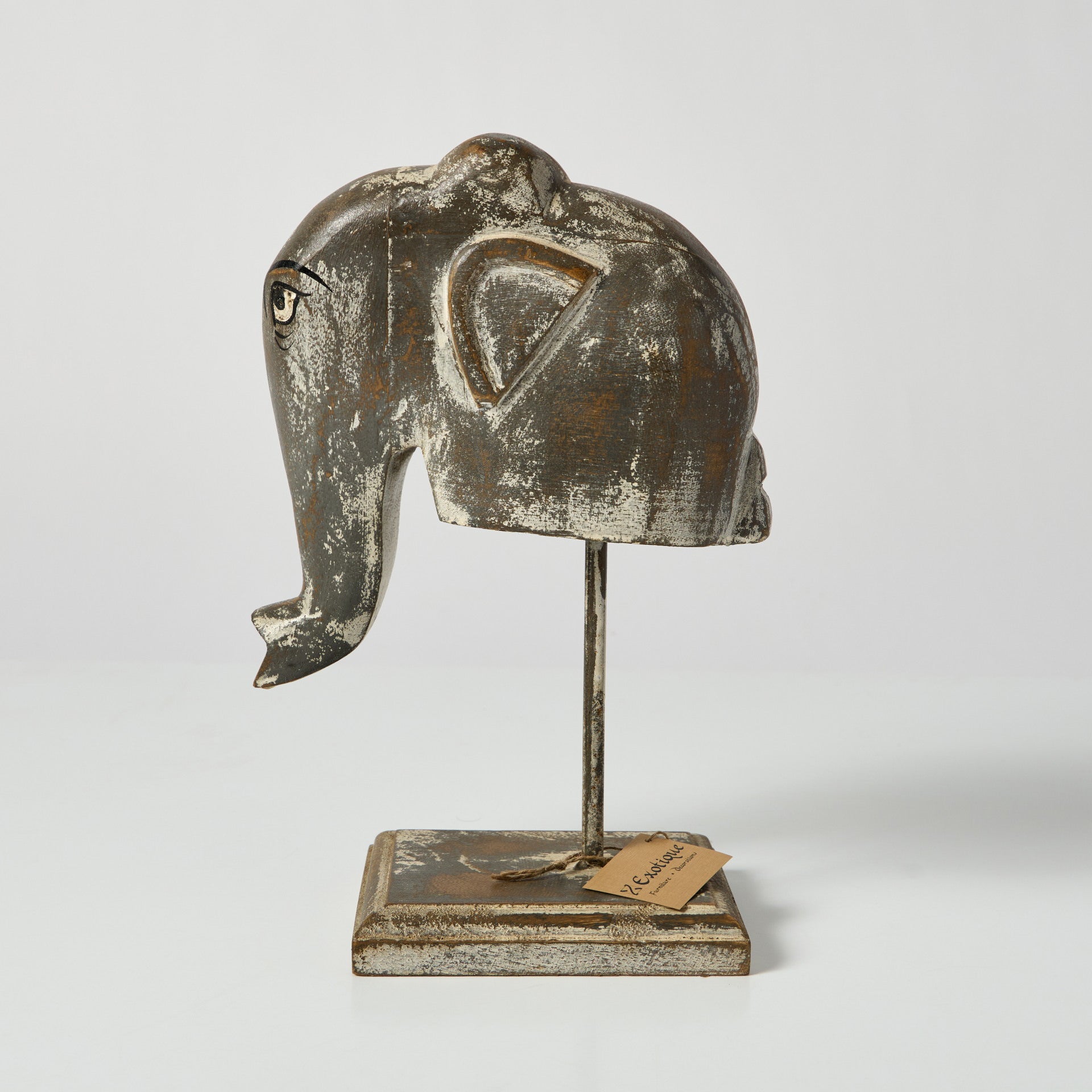 Elefant Decorativ din Lemn