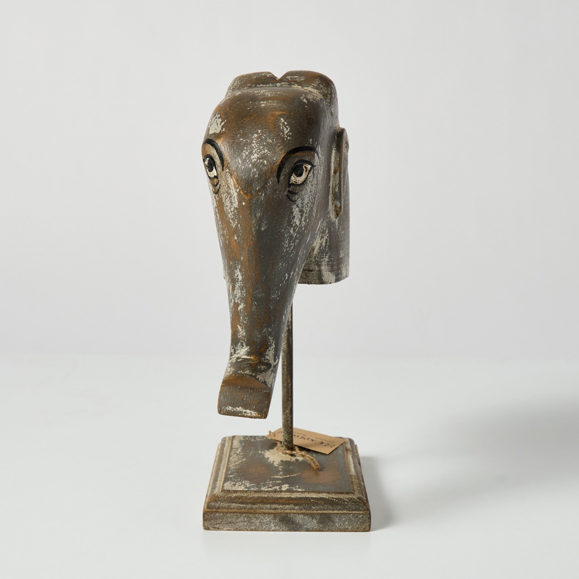 Elefant decorativ din lemn de mango