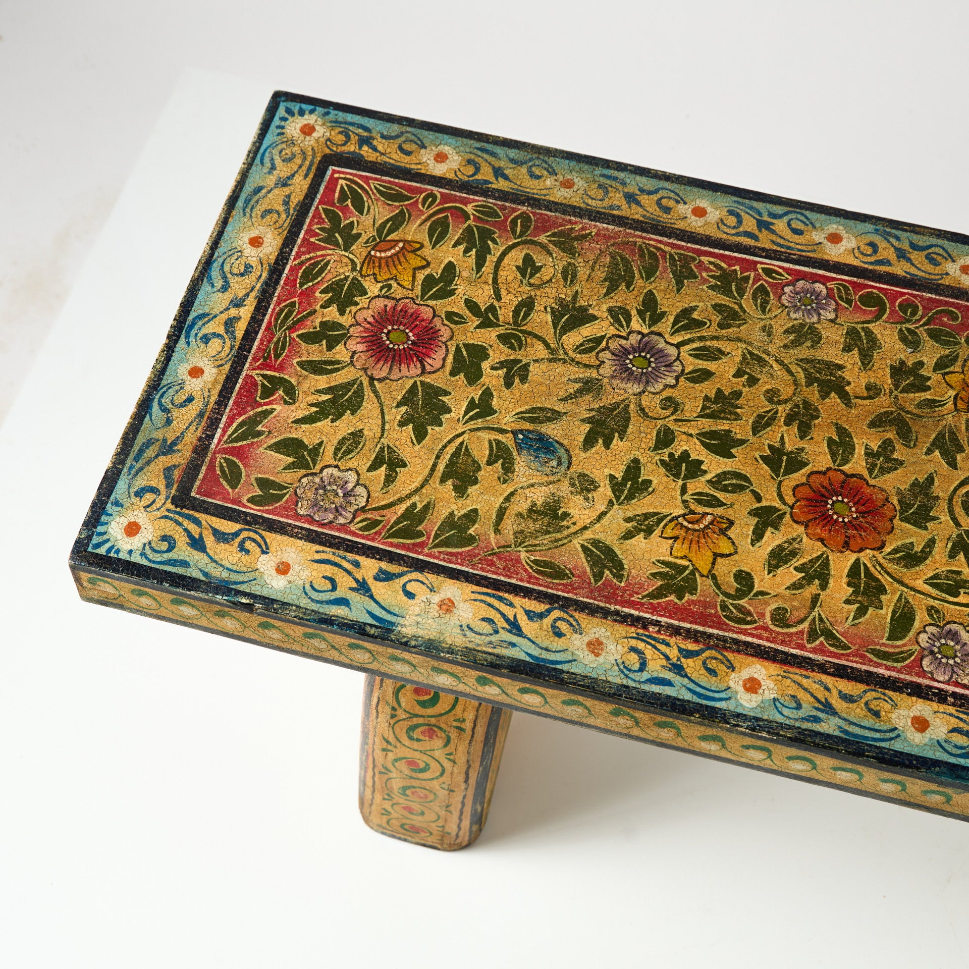 Bancuta Pictata din Lemn