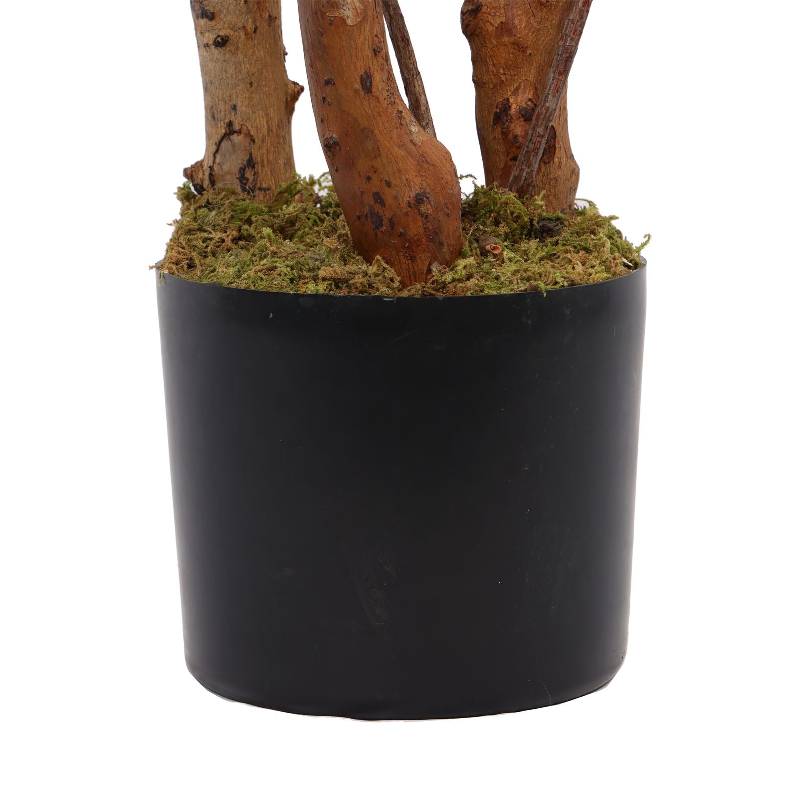 Iedera artificiala cu trunchi natural in ghiveci pentru interior H120 cm