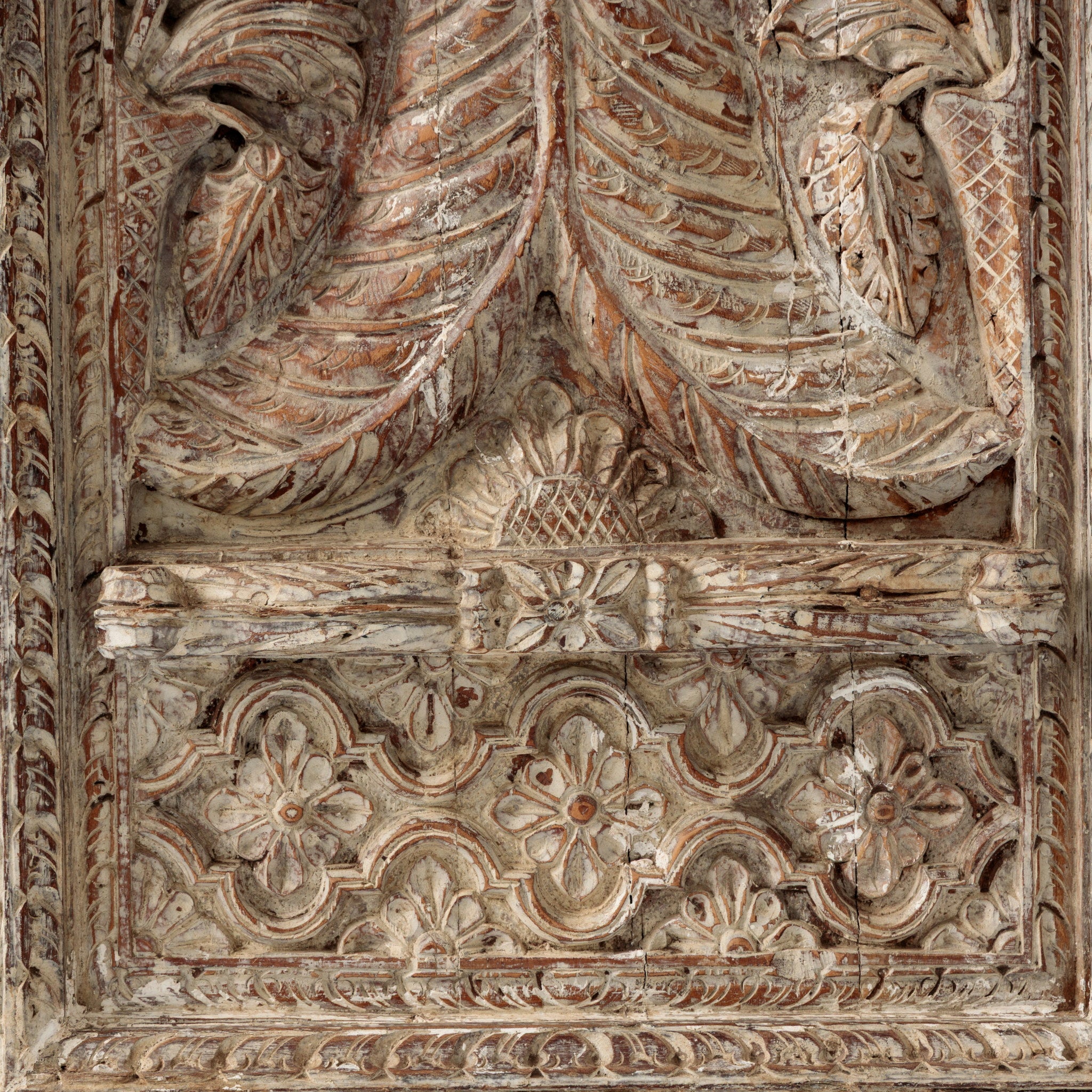 Panou din Lemn Sculptat - Peste