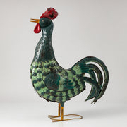Cocos Decorativ din Metal Pictat