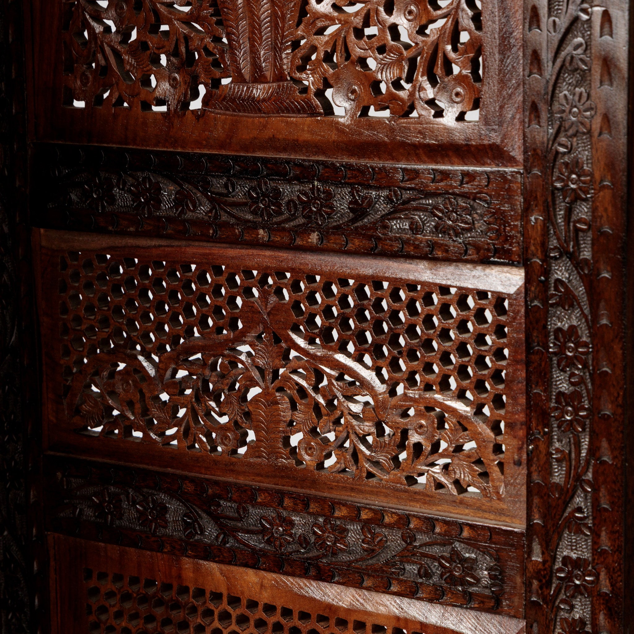 Paravan Decorativ din Lemn