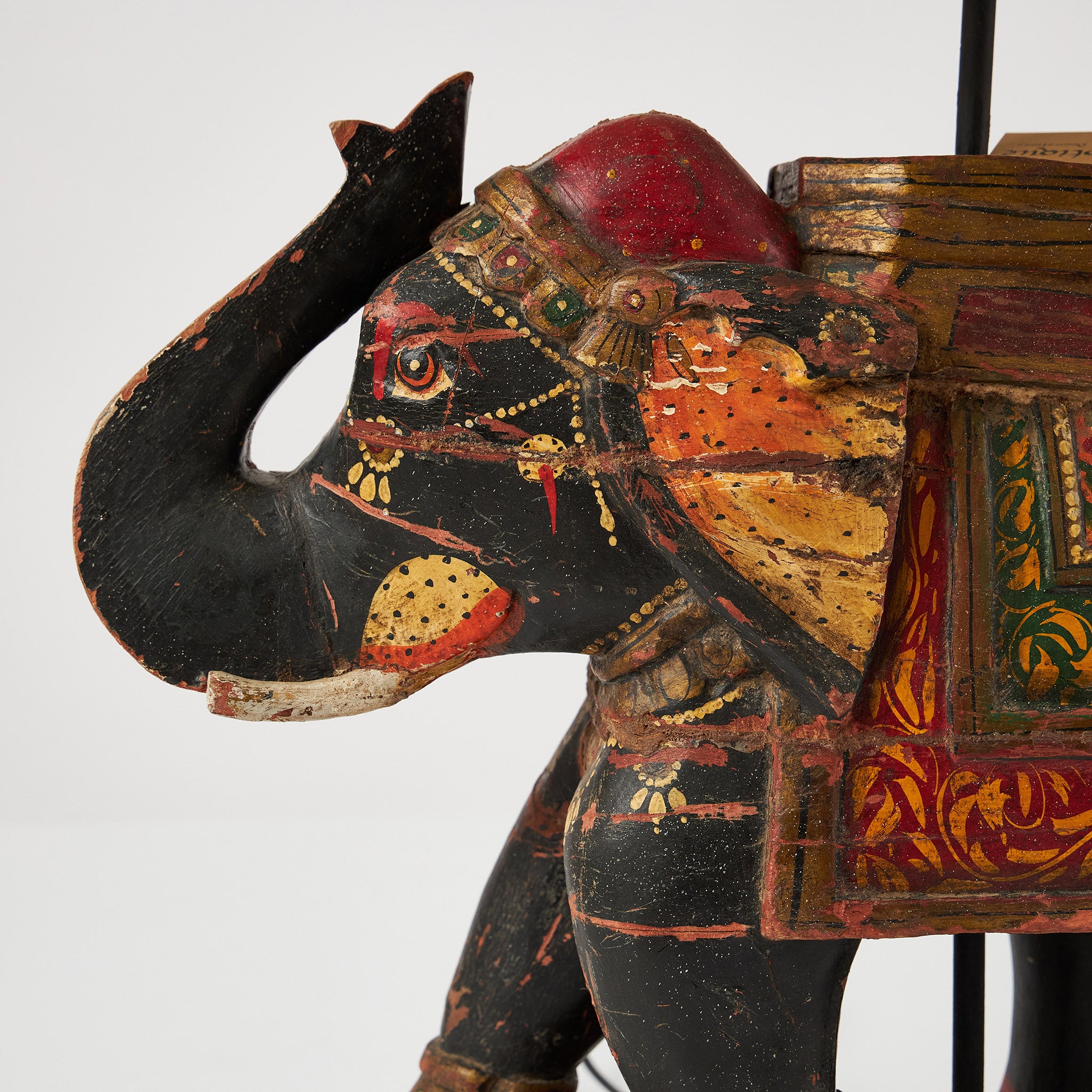 Lampa Electrica cu Elefant Decorativ si Abajur
