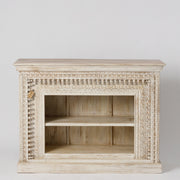 Comoda Deschisa din Lemn Sculptat