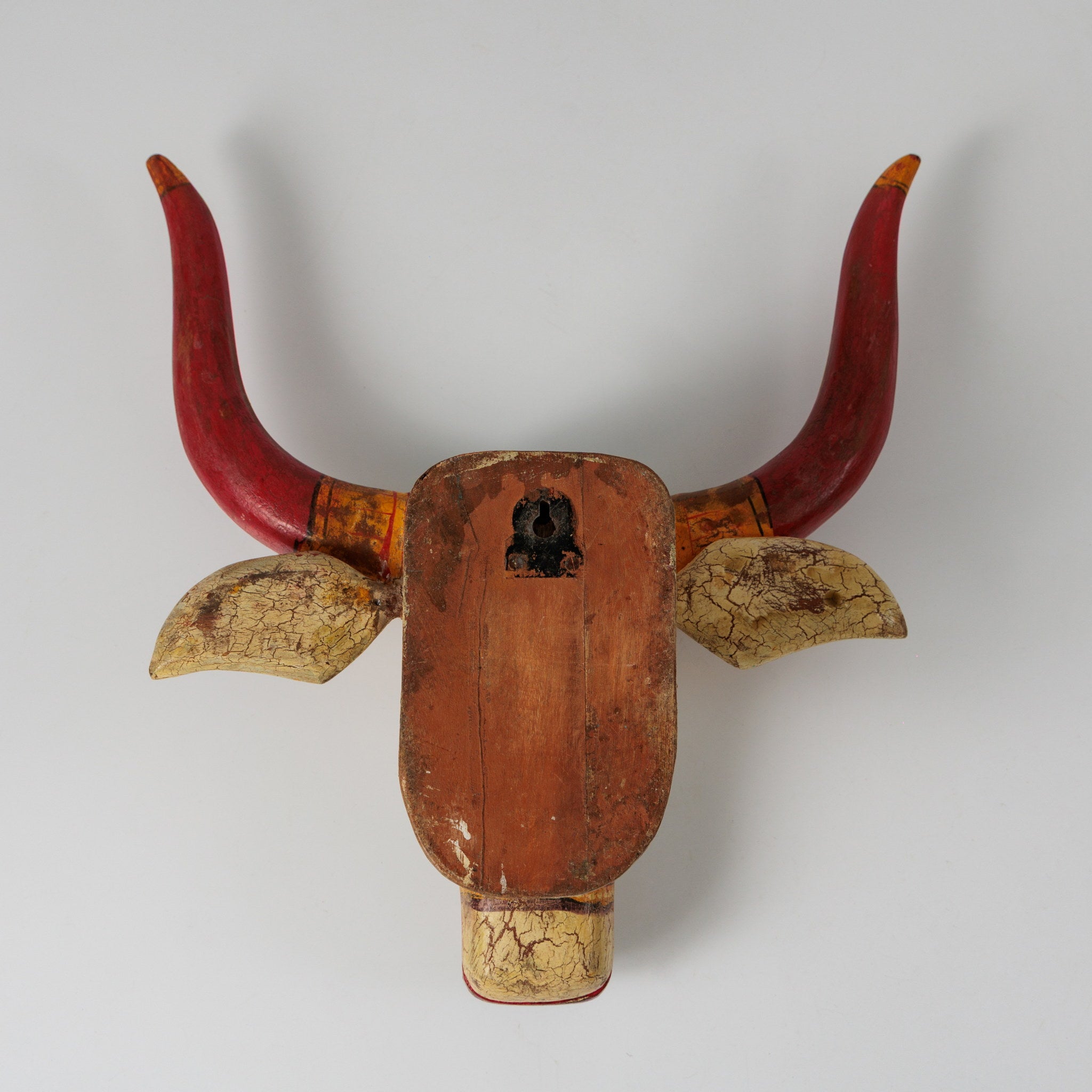 Decoratiune Cap de Vaca Pictat Manual