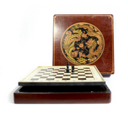 Set Sah Vintage - Rosu