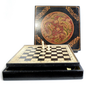 Set Sah Vintage - Negru