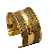Indian Brass Bracelet - A