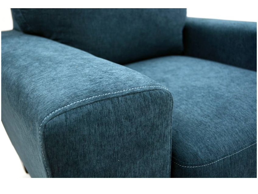 Fotoliu Textil Albastru