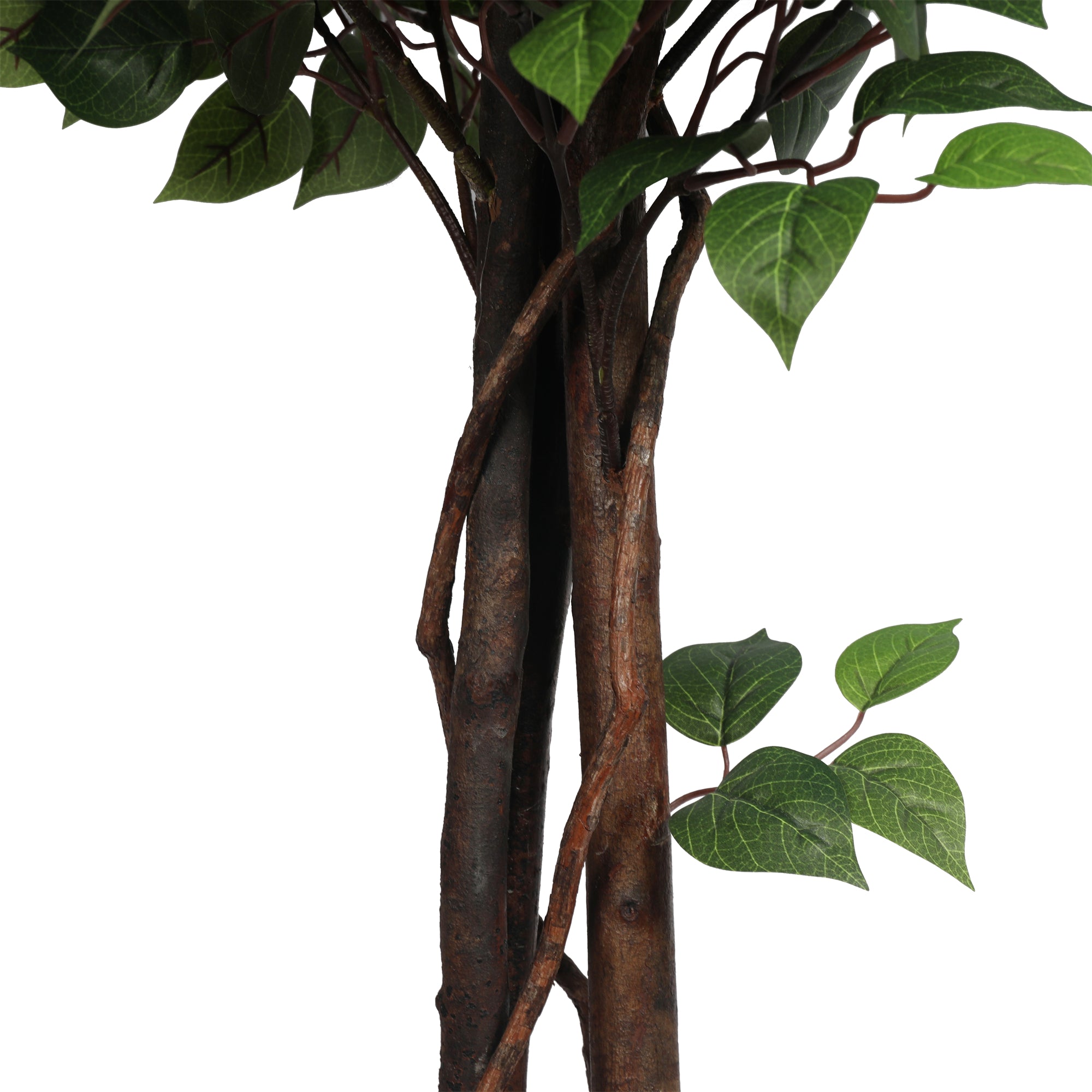 Azalee artificiala roz cu trunchi natural in ghiveci pentru interior H150cm
