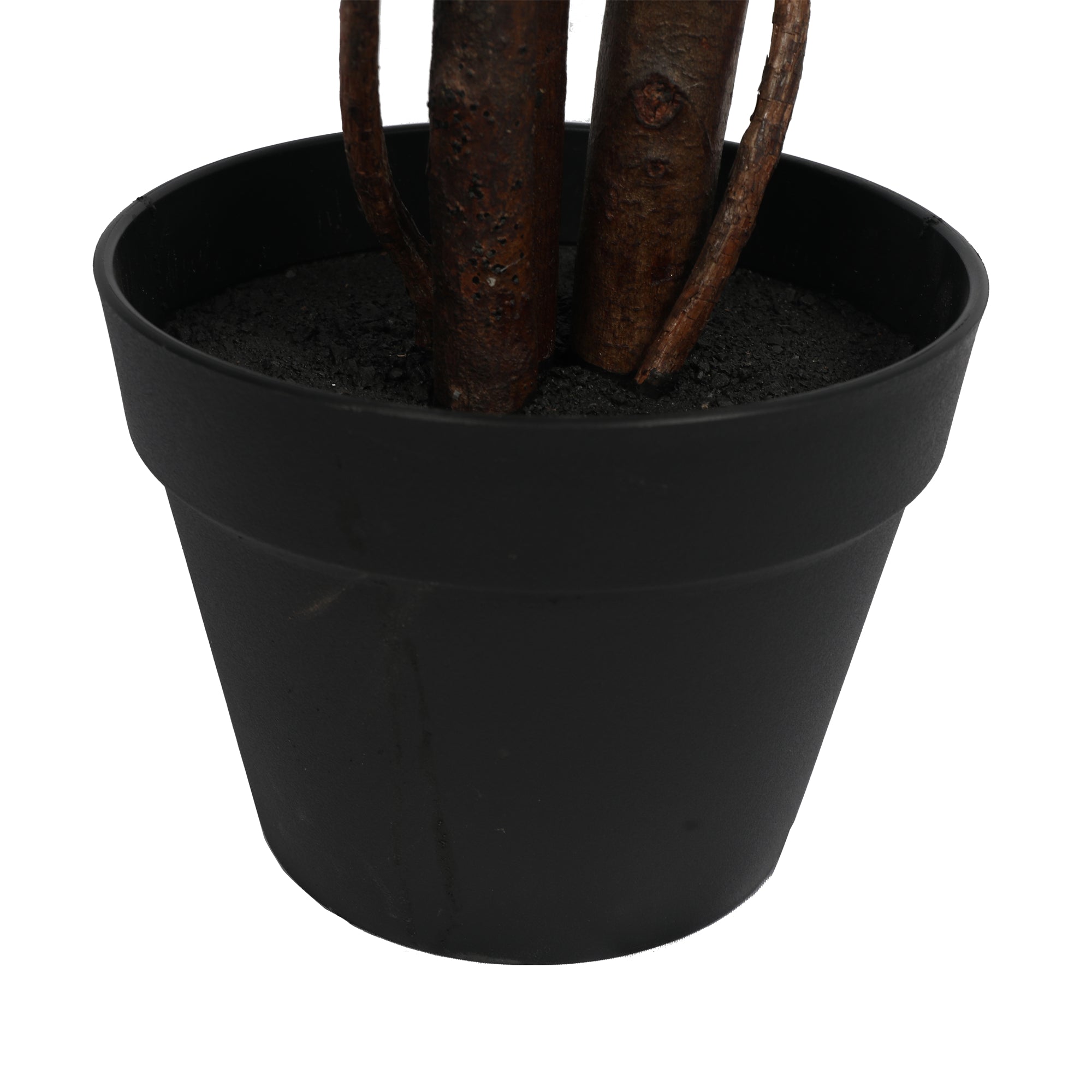 Azalee artificiala roz cu trunchi natural in ghiveci pentru interior H150cm